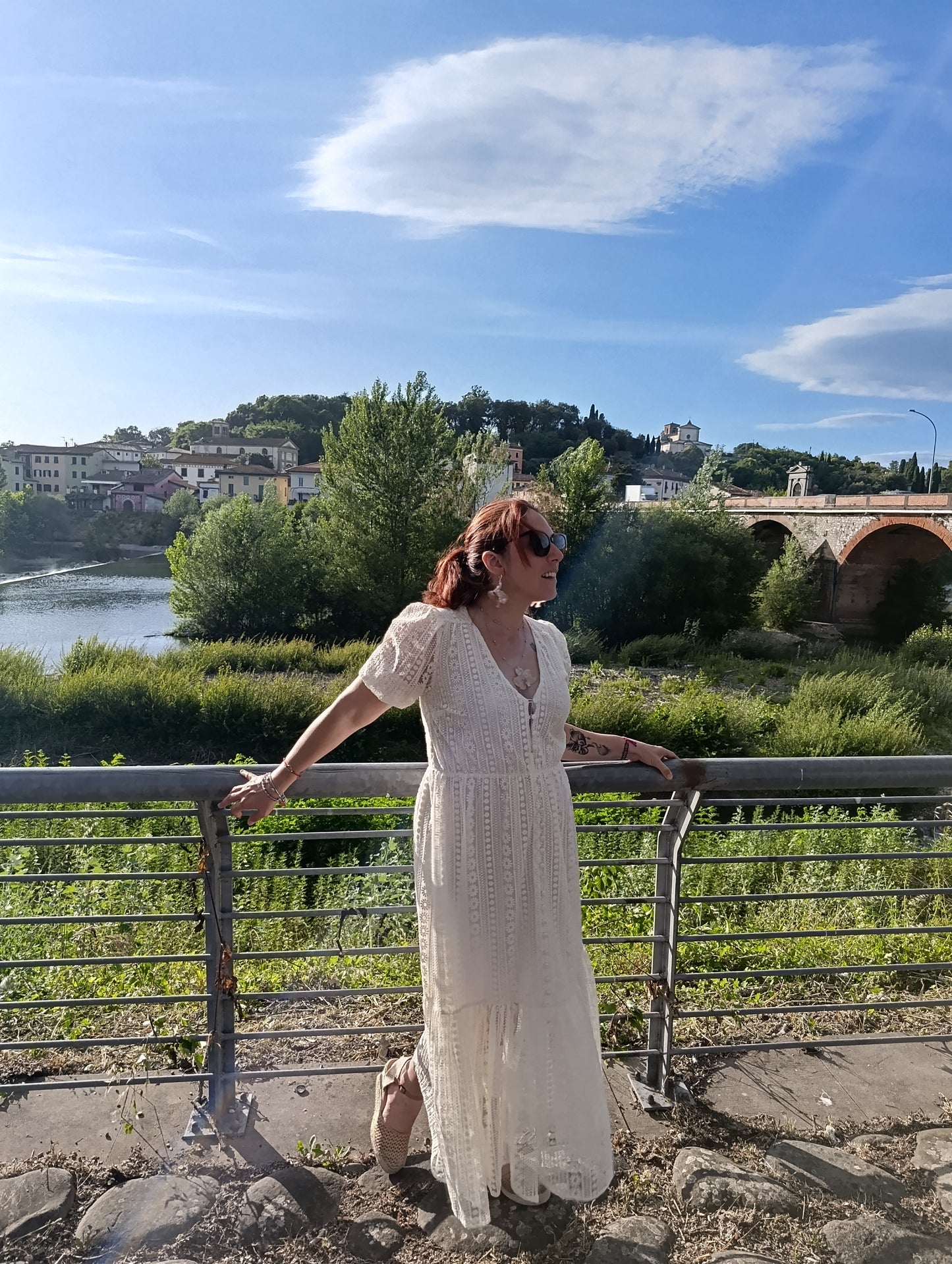 Collana Orchidea bianca| fatta a mano