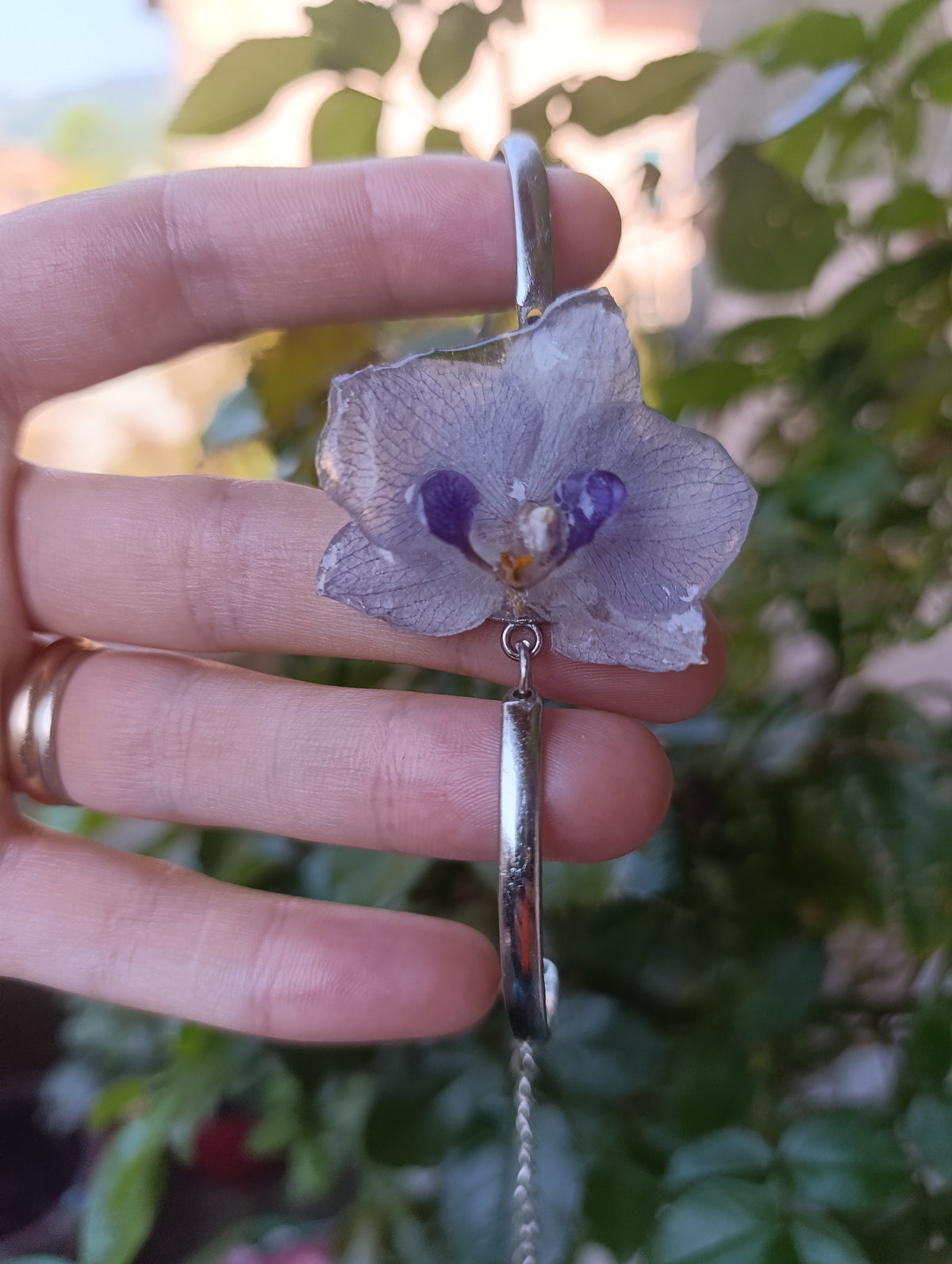 Braccialetto Orchidea Mini Phalaenopsis – Acciaio Ipoallergenico