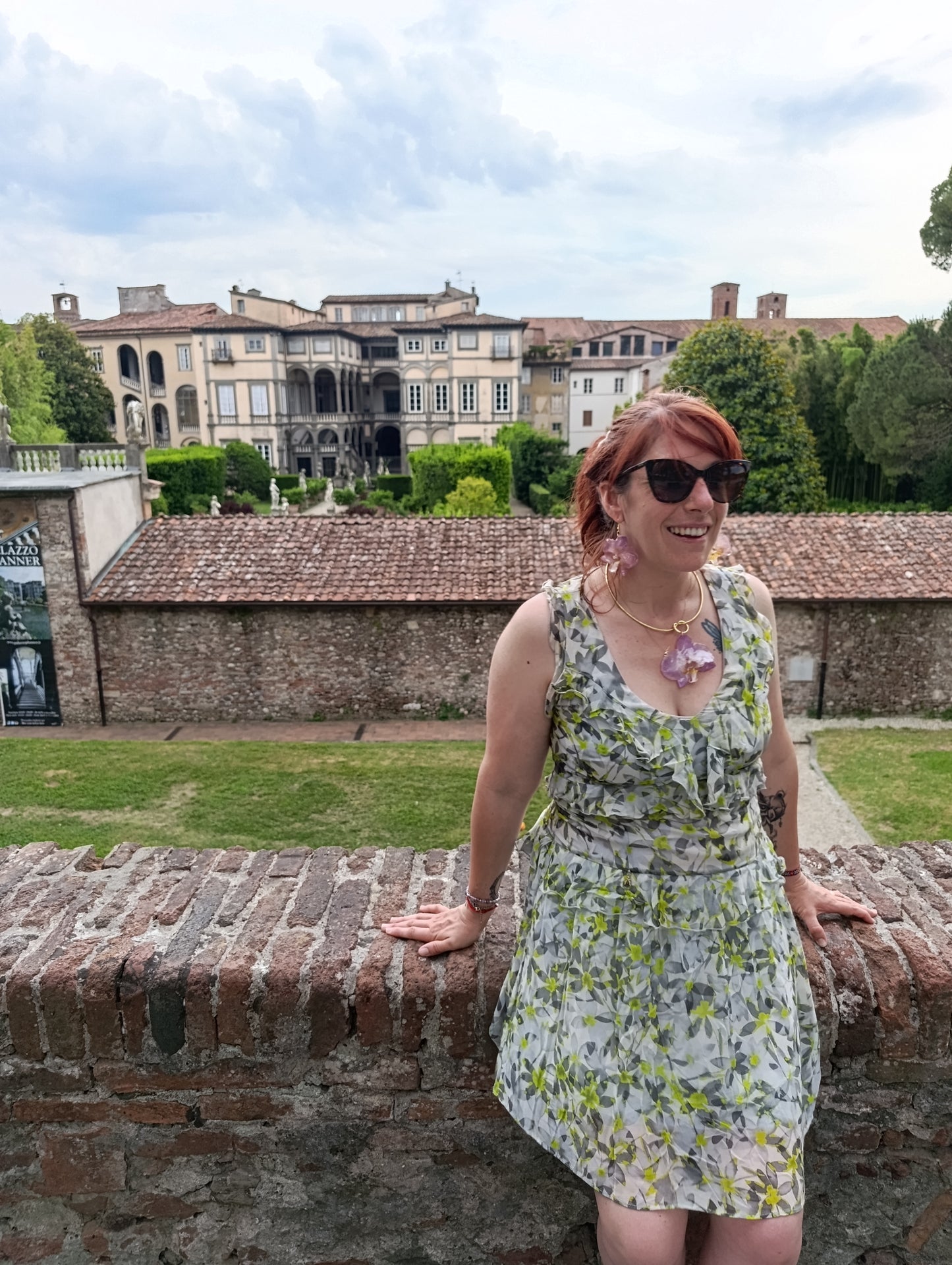 Orecchini "Orchidea Eterna"- Fiori Veri Lucca| coppia unica