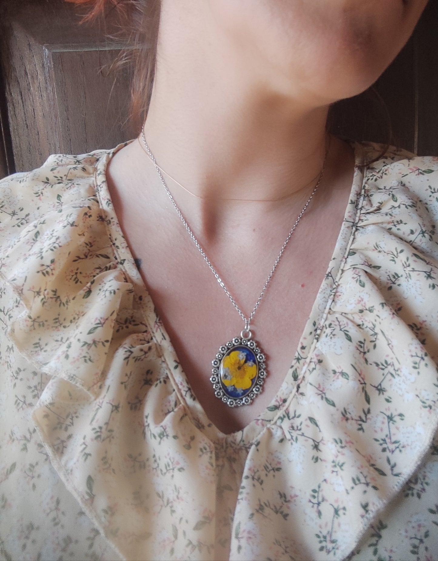 Collana di Ranuncolo e Non Ti Scordar di Me
