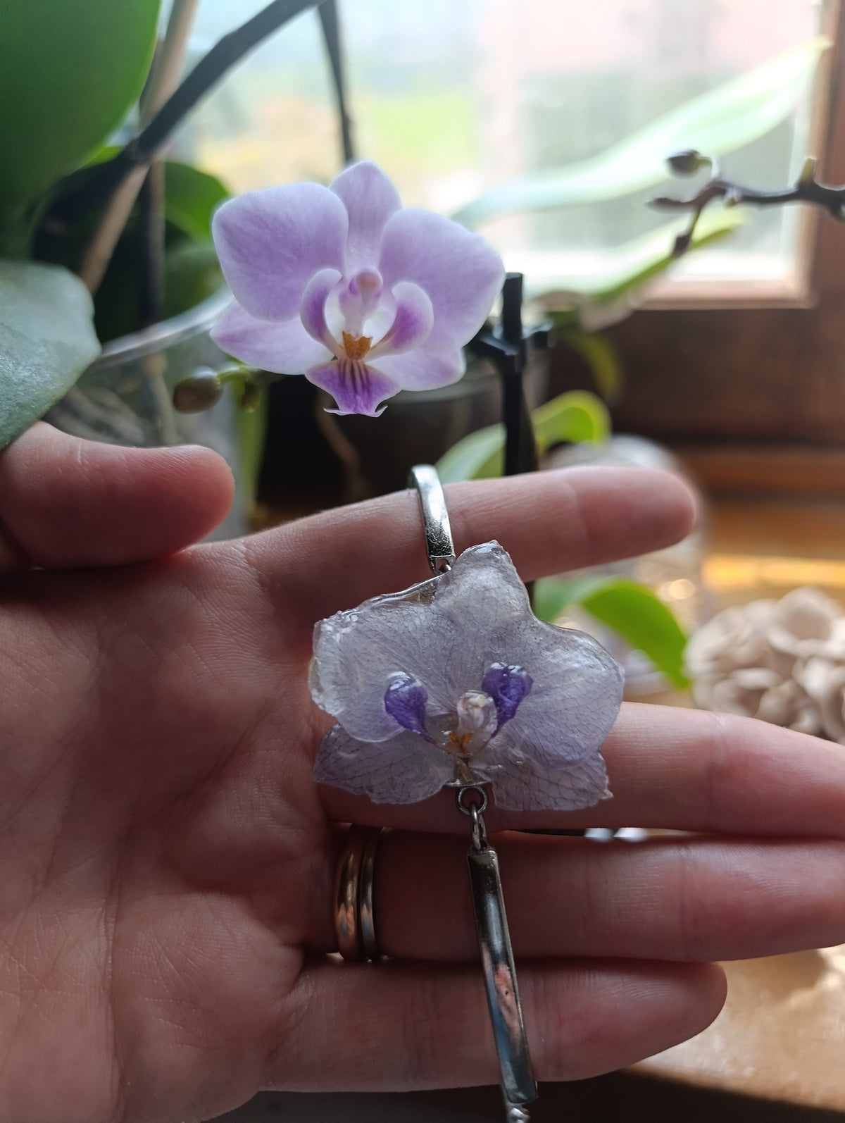 Braccialetto Orchidea Mini Phalaenopsis – Acciaio Ipoallergenico