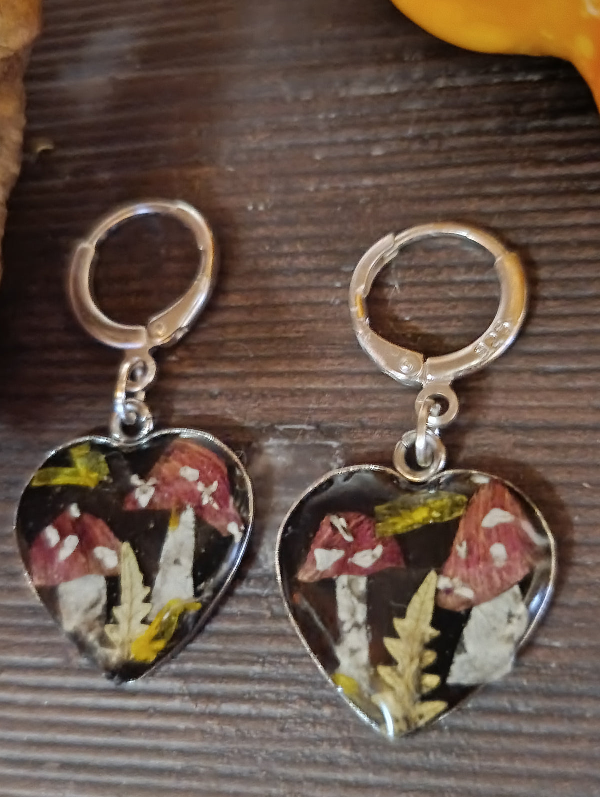 Orecchini Cuori D'autunno 🍄
