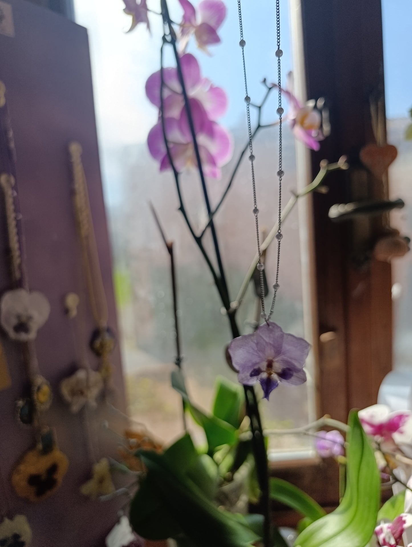 Collana Orchidea Phalaenopsis – Perle Cruelty Free