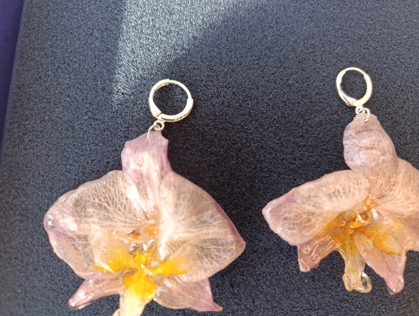 Orecchini Orchidea – Argento 925