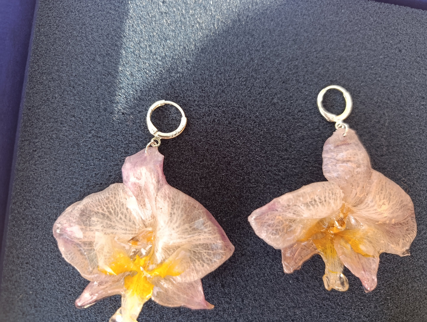 Orecchini Orchidea – Argento 925